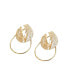 Women's Dented Drop Earrings