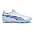 Puma King Ultimate Firm GroundArtificial Ground Soccer Cleats Mens Blue Sneakers