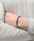 Фото #4 товара Stylish black bracelet for men Chain Link 1580145