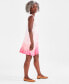 Фото #4 товара Petite Printed Flip Flop Dress, Created for Macy's