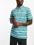 Фото #7 товара Nike Golf Tour stripe polo short in teal