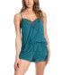 ფოტო #13 პროდუქტის Women's Satin 2 Piece Cami-Top Set