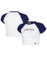 ფოტო #1 პროდუქტის Women's White St. Louis City SC Homerun Cropped Raglan T-Shirt