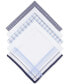 Фото #2 товара Men's 5-pk. Combination Blue Patterned Handkerchiefs, Created for Macy's