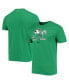 Фото #2 товара Men's Kelly Green Notre Dame Fighting Irish Mascot Logo Performance Cotton T-shirt