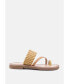 Фото #2 товара ISIDORA Mustard Braided Leather Flat Sandal