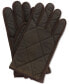 ფოტო #2 პროდუქტის Men's Winterdale Quilted Waxed Cotton Gloves