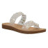 Фото #2 товара Corkys Dome N Atrix Studded Clear Slide Womens Clear Casual Sandals 41-0307-CLE