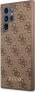 Фото #2 товара Guess Etui Guess GUHCS23LG4GFBR do Samsung Galaxy S23 Ultra S918 brązowy/brown hard case 4G Metal Gold Logo