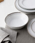 Фото #8 товара Silver Colonnade 4 Piece Soup Bowl Set, Service for 4
