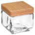 Фото #2 товара FIVE 850ml Glass Square Jar