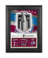 Фото #1 товара Панно с картины чемпионов Stanley Cup 2022 Fanatics Authentic Avalanche Colorado 5" x 7" со знаком чемпионов Jersey Patch 2022.