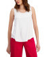 Women's Scoop-Neck Sleeveless Tank Top, Regular & Petite, Created for Macy's