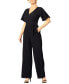 ფოტო #1 პროდუქტის Women's Charisma Crepe Wide-Leg Jumpsuit