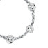 Elegant steel bracelet with Bagliori SAVO10 crystals