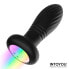 Tainy Thrusting Led Lighted Anal Plug with Remote Control