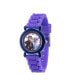 ფოტო #1 პროდუქტის Disney Frozen 2 Elsa, Anna Girls' Blue Plastic Time Teacher Watch 32mm