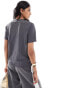 JJXX oversized t-shirt in grey DUNKELGRAU, XS - EU 34 - фото #2