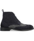Фото #2 товара Men's Jarett Wide Width Tru Comfort Foam Lace-Up Wingtip Ankle Boots