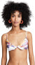 Фото #1 товара LSpace Women's 189059 Flashback Bralette Sunset Palm Bikini Top Swimwear Size S
