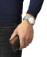 ფოტო #5 პროდუქტის Men's Swiss Classic Dream Stainless Steel Bracelet Watch 42mm