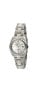 Фото #1 товара Women's Stainless Steel Silver Dial Bracelet Watch
