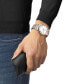 ფოტო #5 პროდუქტის Men's Swiss Classic Dream Two-Tone Stainless Steel Bracelet Watch 42mm