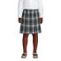 ფოტო #6 პროდუქტის Big Girls School Uniform Plaid Box Pleat Skirt Top of the Knee