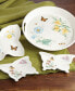 Фото #3 товара Butterfly Meadow Collection Melamine Large Round Handled Tray