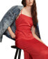 Фото #5 товара Women's Cutout Apron-Neck Midi Dress