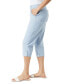 Фото #3 товара Women's Adjustable-Hem Cargo Capri Pants