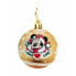 Фото #1 товара Ёлочные шарики Minnie Mouse Lucky Позолоченные 10 шт (Пластик, Ø 6 см)