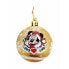Фото #1 товара Ёлочный шарик Minnie Mouse Lucky Позолоченный 10 штук Пластик (Ø 6 cm)