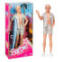 BARBIE Ken Signature Movie Collectible Doll With Striped Vest And Surfboard