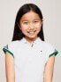 Kids' Shoulder-Stripe Polo Dress