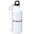Фото #2 товара Бутылка для воды алюминиевая KRUSKIS Swimming Heartbeat 800 мл