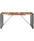 Фото #2 товара Dining Table 63"x31.5"x29.5" Solid Wood with Sheesham Finish