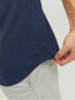 Фото #5 товара Pánská košile JJESUMMER Slim Fit 12220136 Navy Blazer