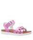 ფოტო #1 პროდუქტის Big Girls Lacey Season Fastening Strap Sandals