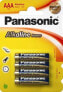 Фото #2 товара Panasonic LR03APB - AAA - Alkali - 1,5 V - 4 Stück(e) - Blau - Gold