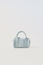 Фото #1 товара Джинсовая сумка-боулинг формата мини ZARA