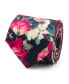 Фото #1 товара Men's Painted Floral Silk Tie