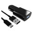 Фото #1 товара Зарядное устройство для автомобиля Contact USB-C (1 м) Чёрное