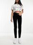 Фото #1 товара Hollister super skinny fit jeans in black
