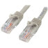Фото #8 товара StarTech.com Cat5e Ethernet Patch Cable with Snagless RJ45 Connectors - 10 m - Gray - 10 m - Cat5e - U/UTP (UTP) - RJ-45 - RJ-45