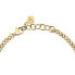 Charming gilded bracelet with clear Poetica SAUZ12 crystals