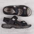 Rieker M R447 black comfortable velcro sandals