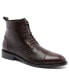 ფოტო #1 პროდუქტის Men's Monroe Lace-Up Goodyear Casual Leather Dress Boots