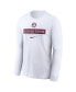 Фото #2 товара Men's White Florida State Seminoles 2024 Sideline Legend Performance Long Sleeve T-Shirt