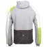 Фото #2 товара Diadora Bright Be One Full Zip Running Jacket Mens Grey Casual Athletic Outerwea